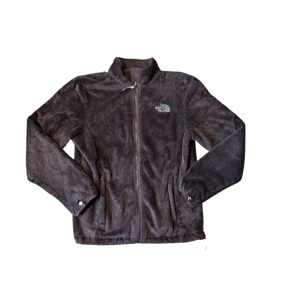 The North Face Women's Osito Fleece Jacket Full Zip Fuzzy Brown Size M